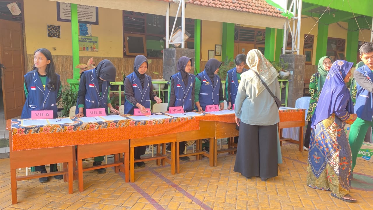 Keterlibatan OSIS SMPN 3 Porong
