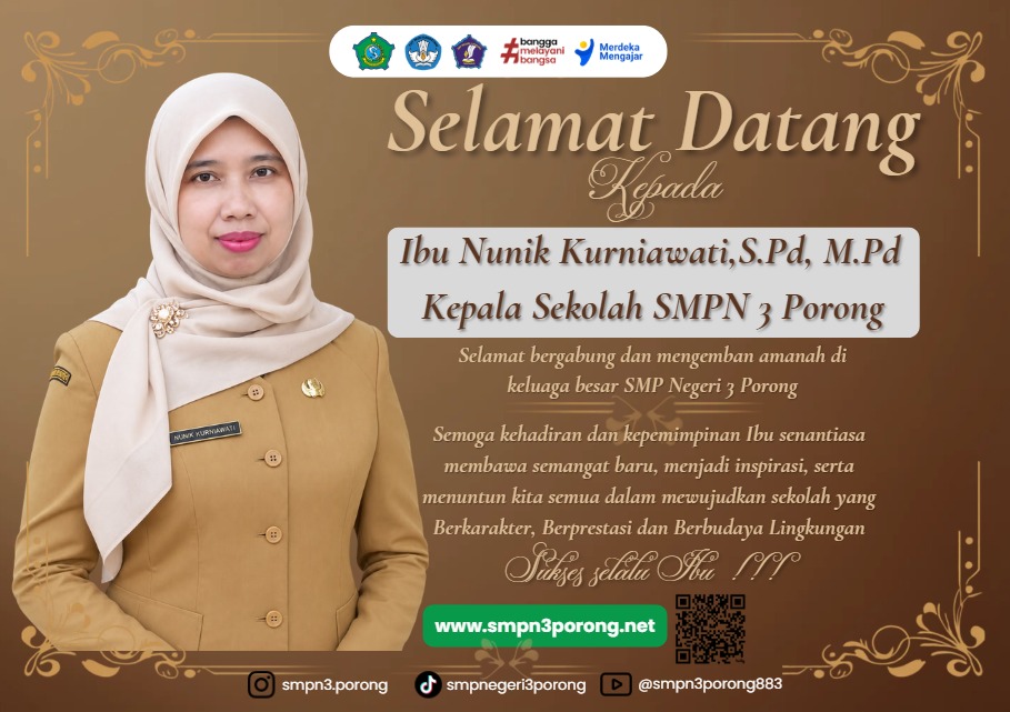 Selamat Datang Ibu Kepala Sekolah Baru